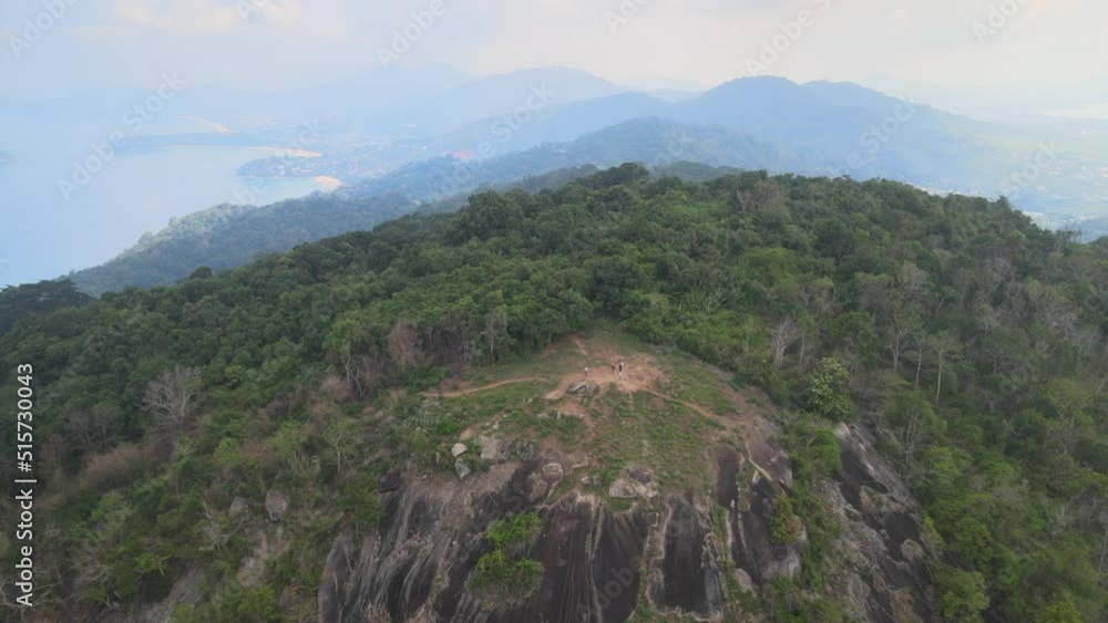 The aerial view of scenic Phuket Island in Thailand The aerial view of scenic Phuket Island in Thailand
