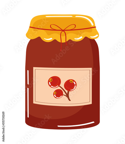 sweet jam preserve pot