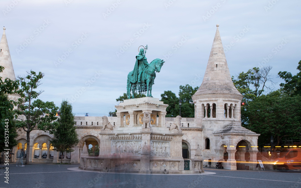fisherman's Bastion in Budapest city  Hungary