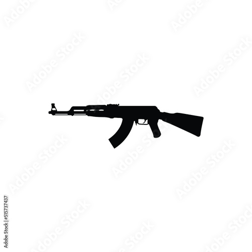 gun weapon vector icon illustration sign 