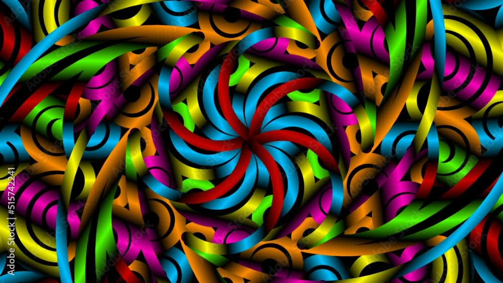 luxurious caleidoscope colourful flowers line art pattern of indonesian culture traditional batik for intro opening ads commercial luxurious caleidoscope colourful flowers line art pattern of indonesian culture traditional batik for intro opening ads commercial