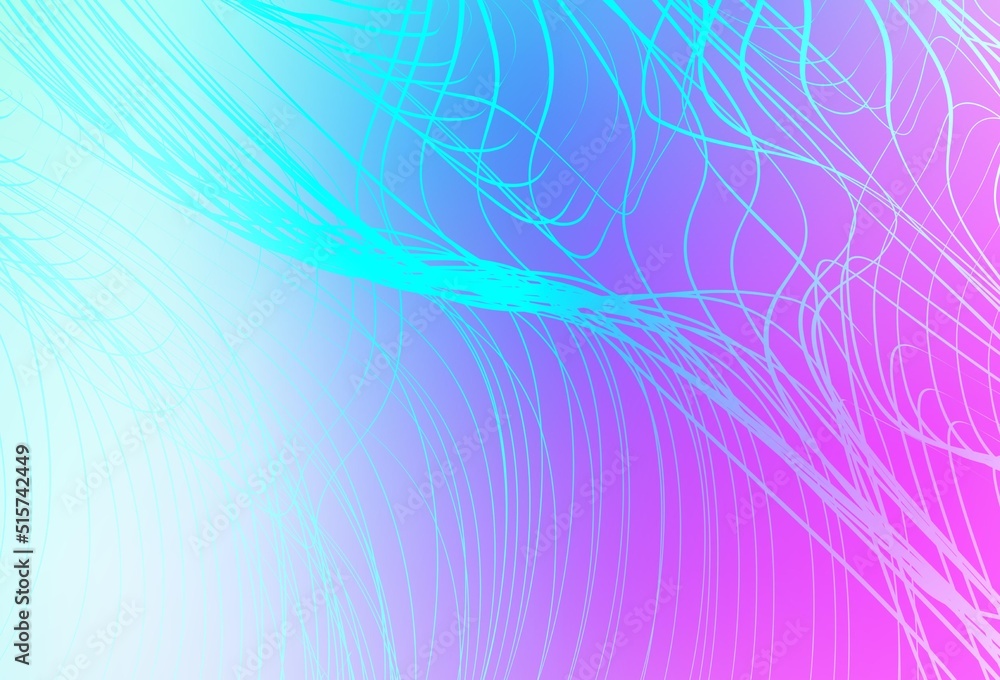 Fototapeta premium Light Pink, Blue vector abstract layout.