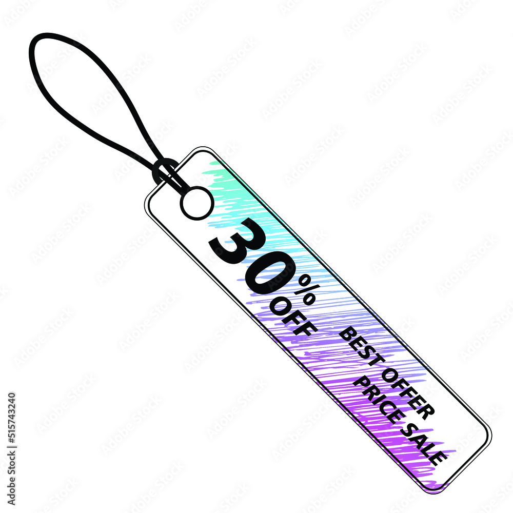 Best Price tags sticker. Price labels with various shapes. Sticker