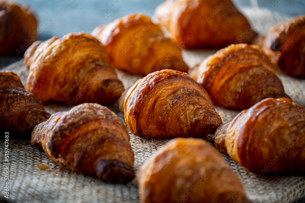 Freshly baked croissants.
Delicious croissants image. Freshly baked croissants.
Delicious croissants image.