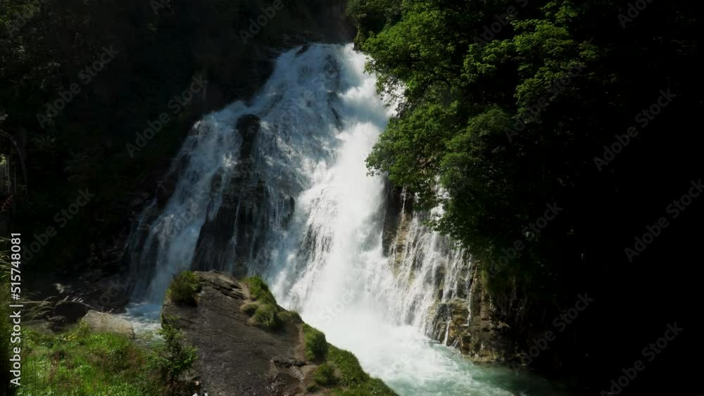 Waterfall in Spa resort Bad Gastein, Austria, Province of Salzburg Waterfall in Spa resort Bad Gastein, Austria, Province of Salzburg