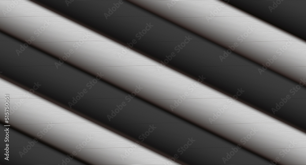 CG-generated background image with black-and-white wavy lines CG-generated background image with black-and-white wavy lines