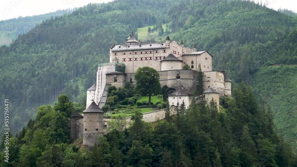 Hohenwerfen Castle is a fortification that had a fundamental strategic and military importance, like the fortress of Hohensalzburg in Salzburg Hohenwerfen Castle is a fortification that had a fundamental strategic and military importance, like the fortress of Hohensalzburg in Salzburg