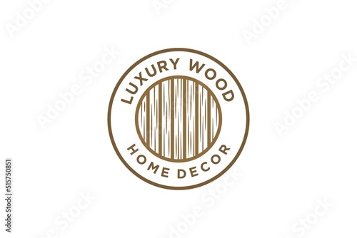 Plank wood carpentry home decor wood texture icon symbol illustration