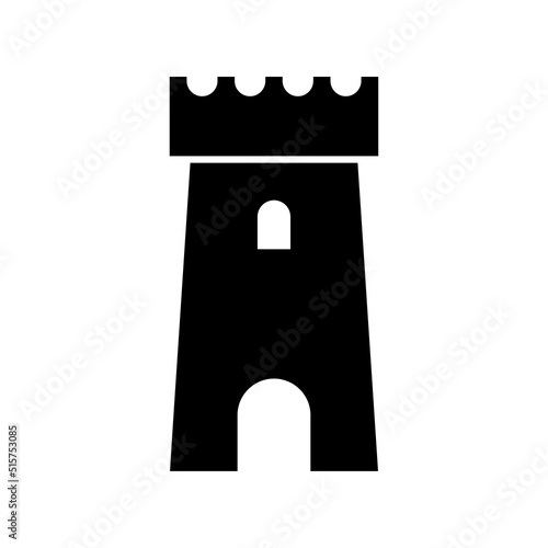 Castle icon vector design template