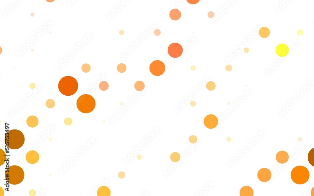 Light Red, Yellow vector Blurred decorative design in abstract style with bubbles. Light Red, Yellow vector Blurred decorative design in abstract style with bubbles.