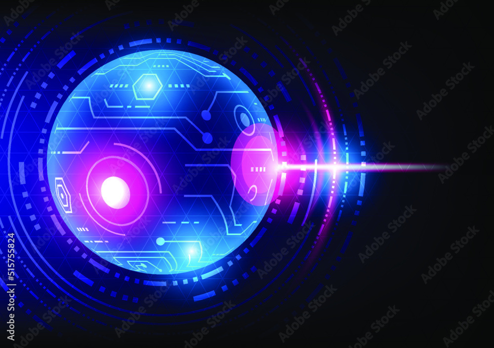Abstract technology background Hitech communication concept innovation background, vector illustration