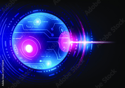Abstract technology background Hitech communication concept innovation background, vector illustration