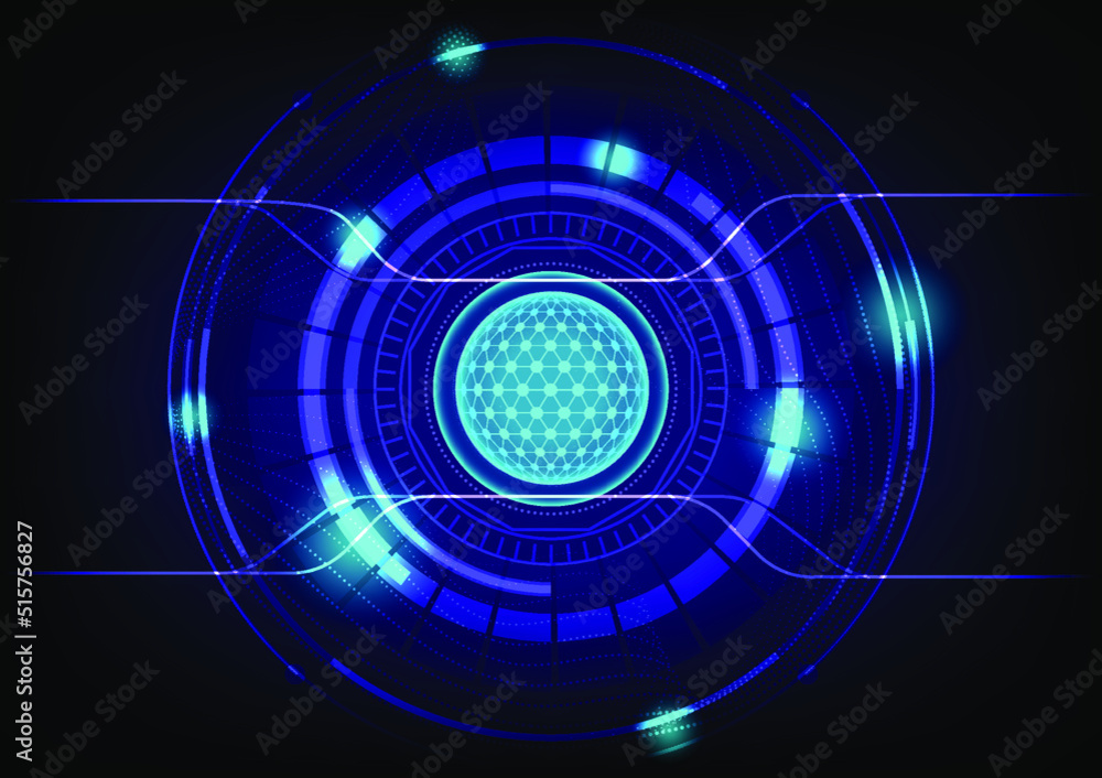 Abstract technology background Hitech communication concept innovation background, vector illustration