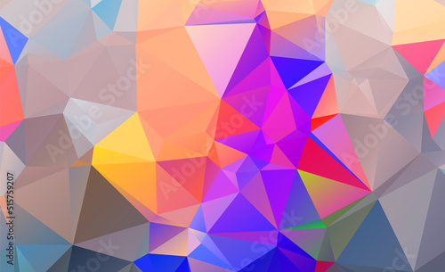 Abstract Geometric backgrounds full Color