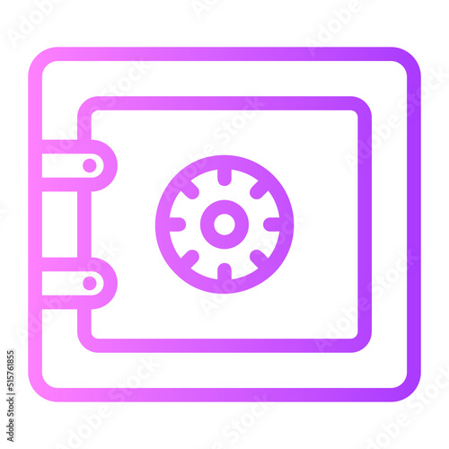 safebox gradient icon