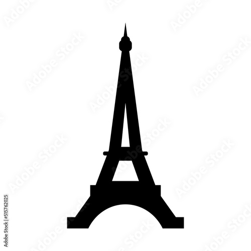 Eifel tower icon vector illustration