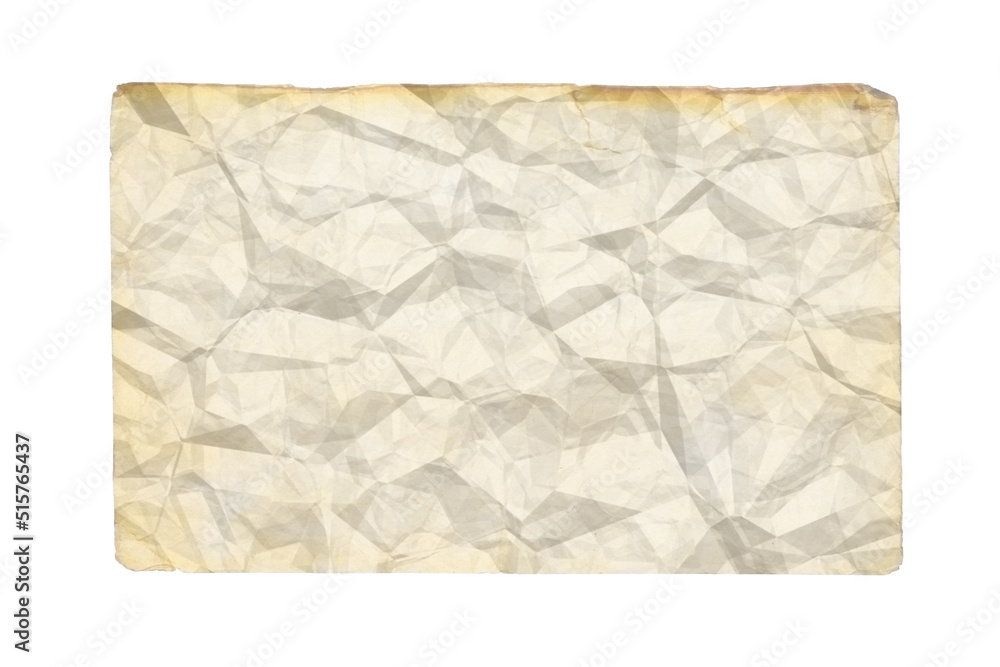 Fototapeta premium old crumpled paper