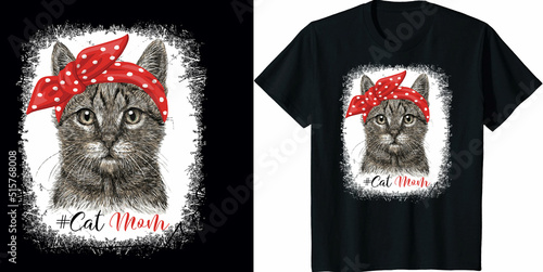 Cat T-Shirt Design