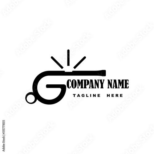 whistle icon logo vector