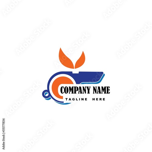 whistle icon logo vector