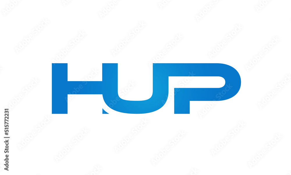 Connected HUP Letters logo Design Linked Chain logo Concept
Connected HUP Letters logo Design Linked Chain logo Concept