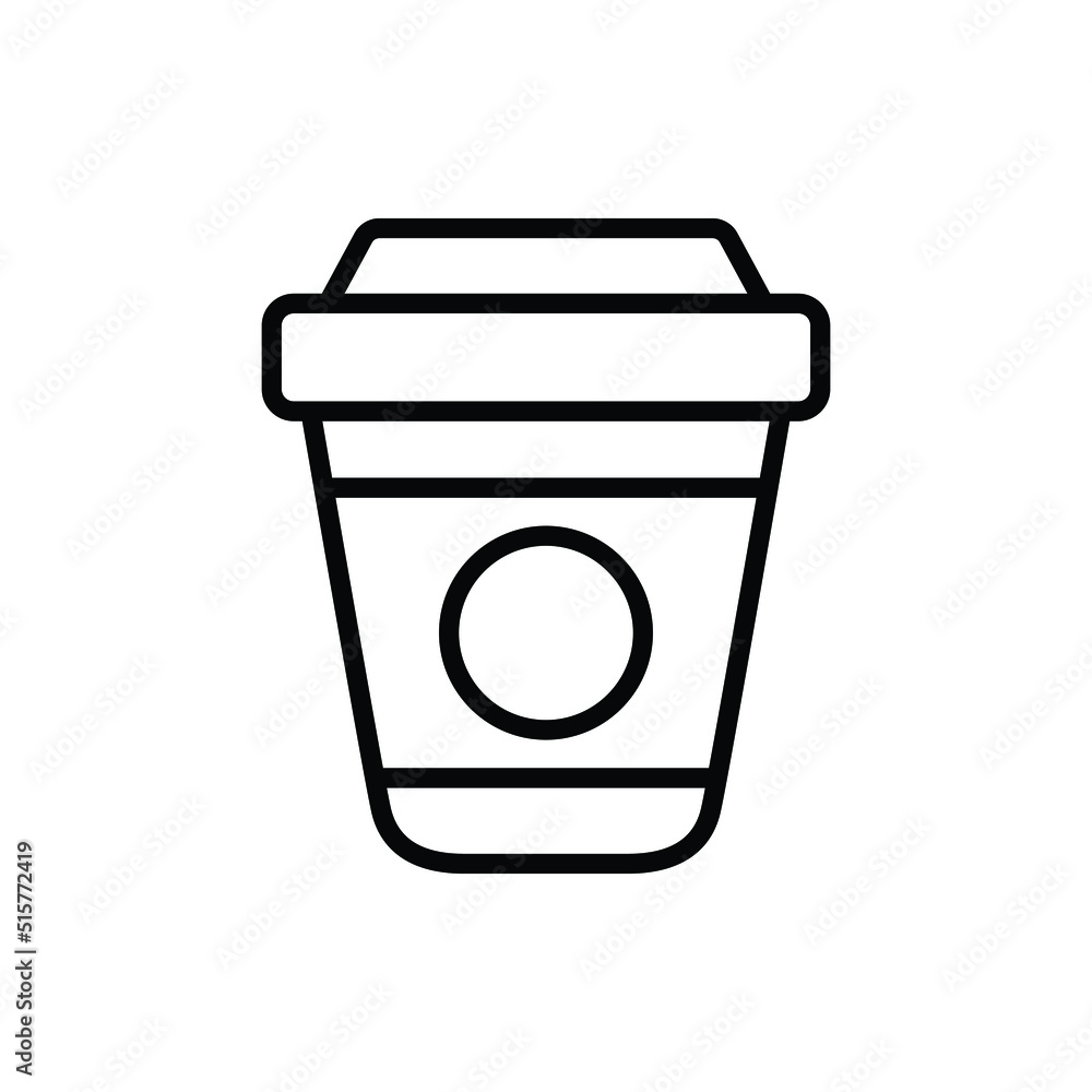 Takeaway coffee icon vector graphic illustration Takeaway coffee icon vector graphic illustration