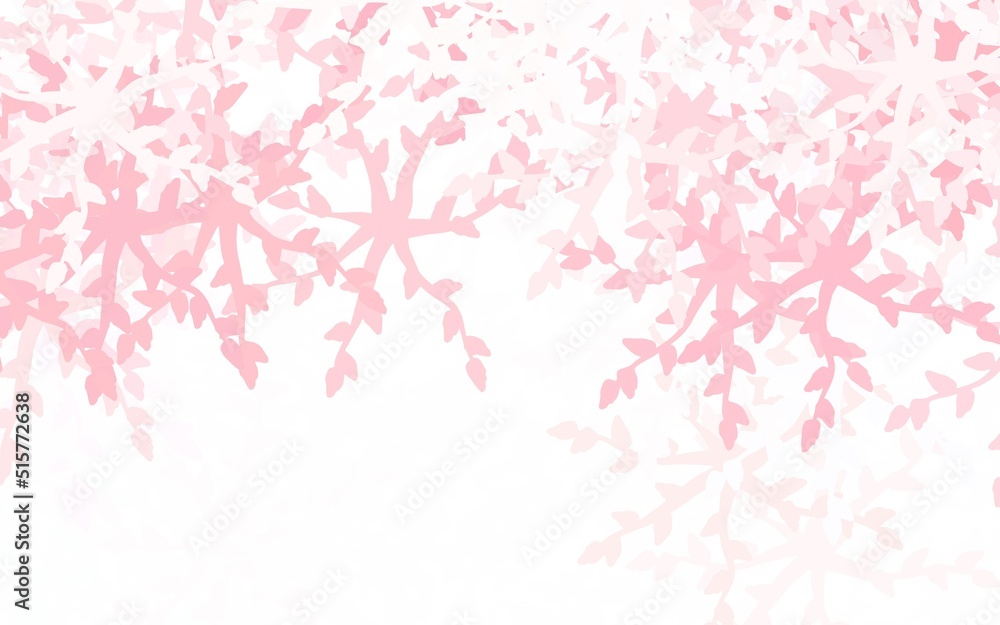 Light Red vector template with chaotic shapes. Light Red vector template with chaotic shapes.