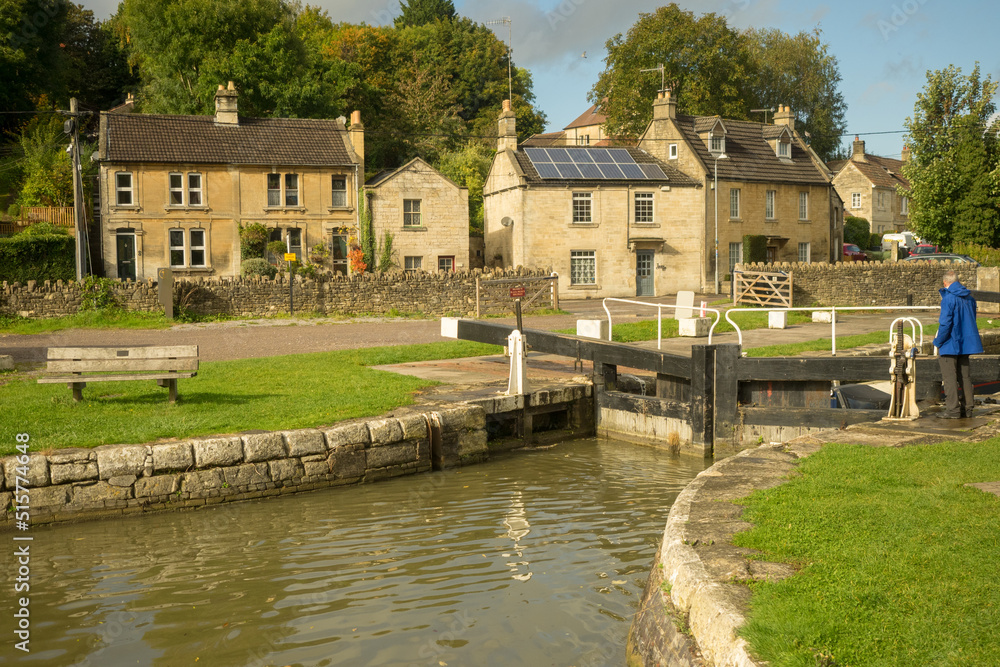 Bradford on Avon Loch, Wiltshire, England Bradford on Avon Loch, Wiltshire, England