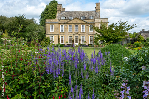 Bourton House and gardens, Morton in Marsh. market town in the Cotswolds,  Gloucestershire, England, uk