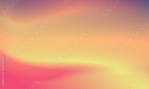 Beautiful gradation background of red and yellow color smooth and soft texture