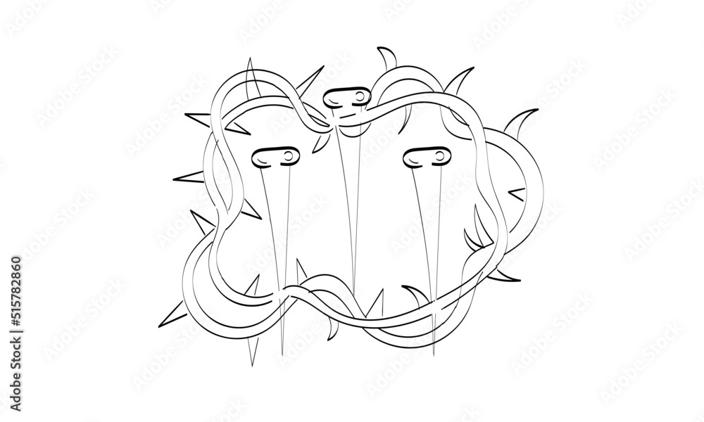 Christian Art. Christian symbol for print or use as poster, card, flyer Tattoo or T Shirt Christian Art. Christian symbol for print or use as poster, card, flyer Tattoo or T Shirt
