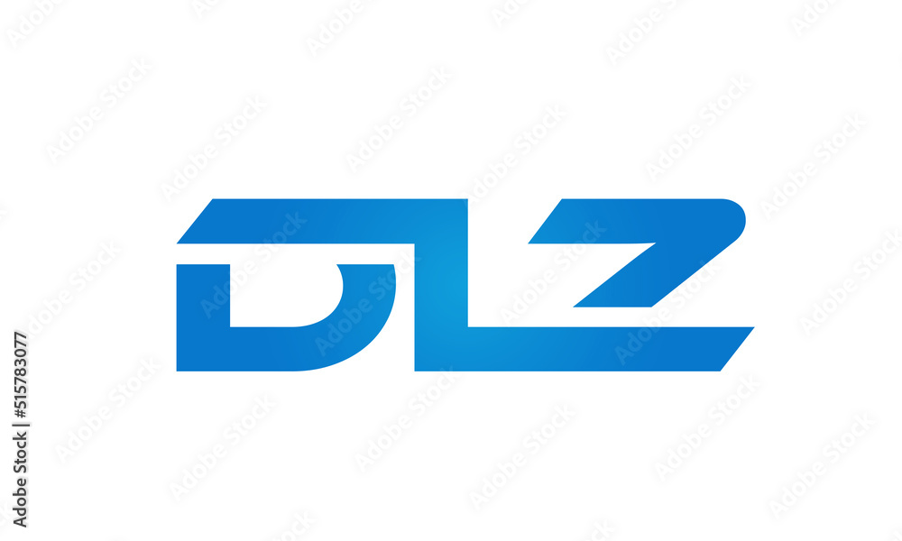Connected ALZ Letters logo Design Linked Chain logo Concept Connected ALZ Letters logo Design Linked Chain logo Concept