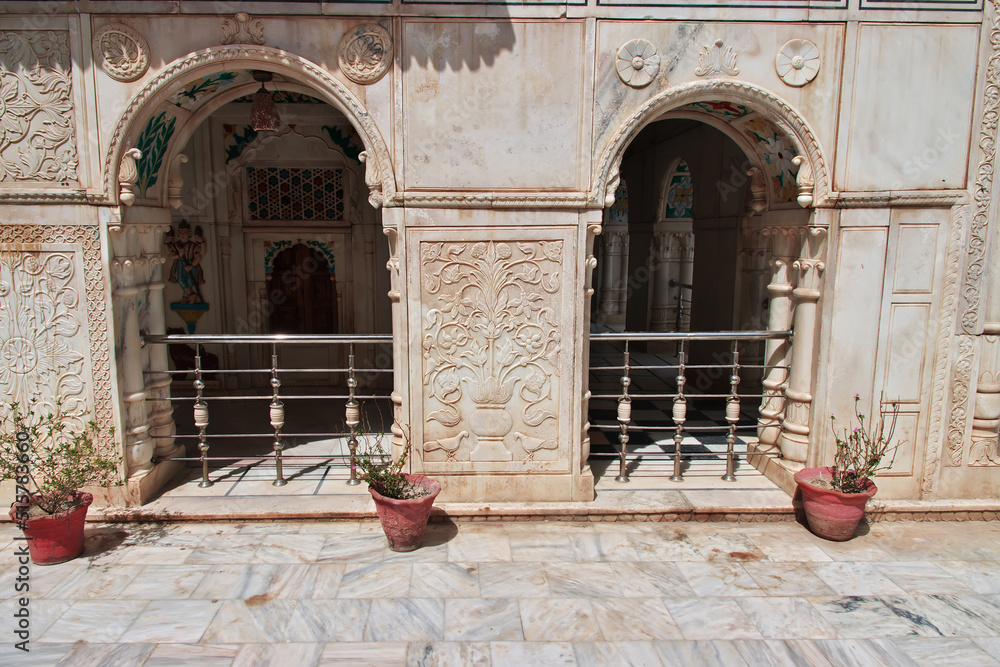 Sadhu Belo, a vintage Hindu temple in Sukkur, Pakistan