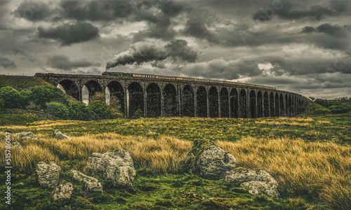 70000 Britannia crosses Ribblehead Viaduct