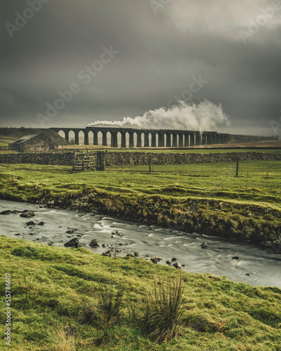 Ribblehead Viaduct from Winterscales Beck