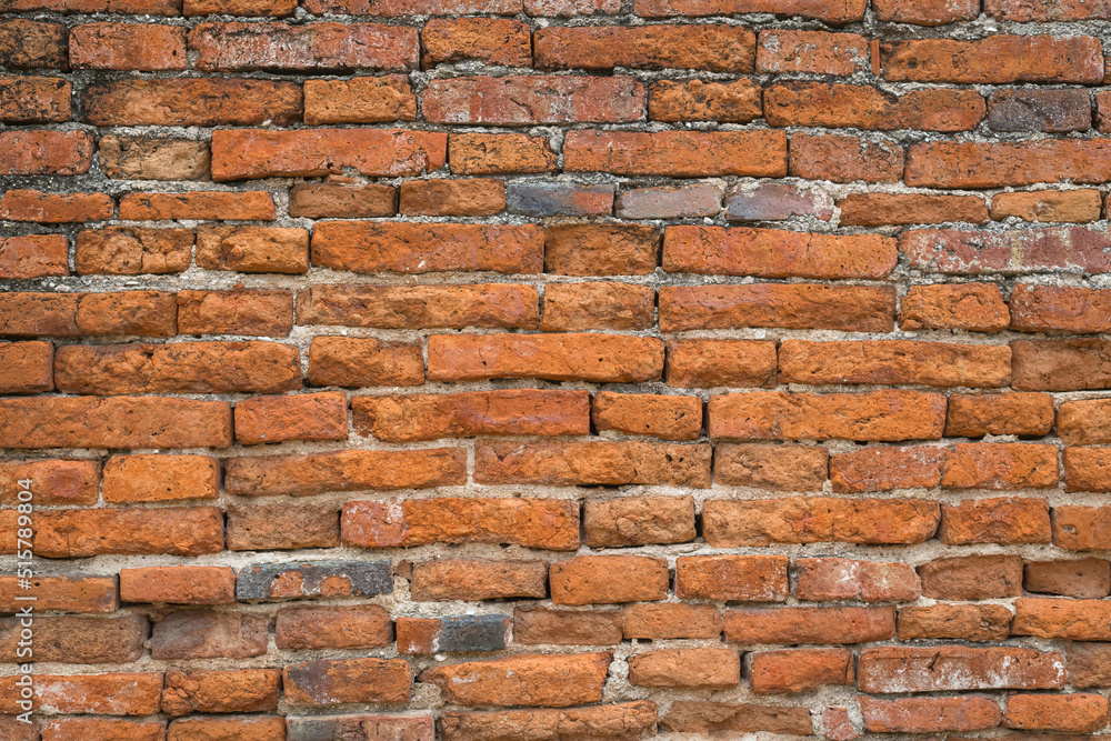 Obraz premium Closeup texture brick wall background