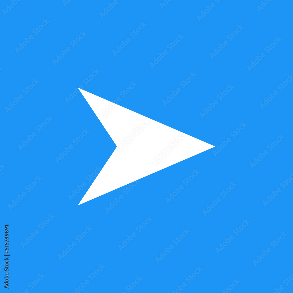 arrow indicates the direction. icon. vector design arrow indicates the direction. icon. vector design