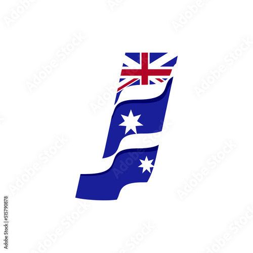 Australian Alphabet Flag J