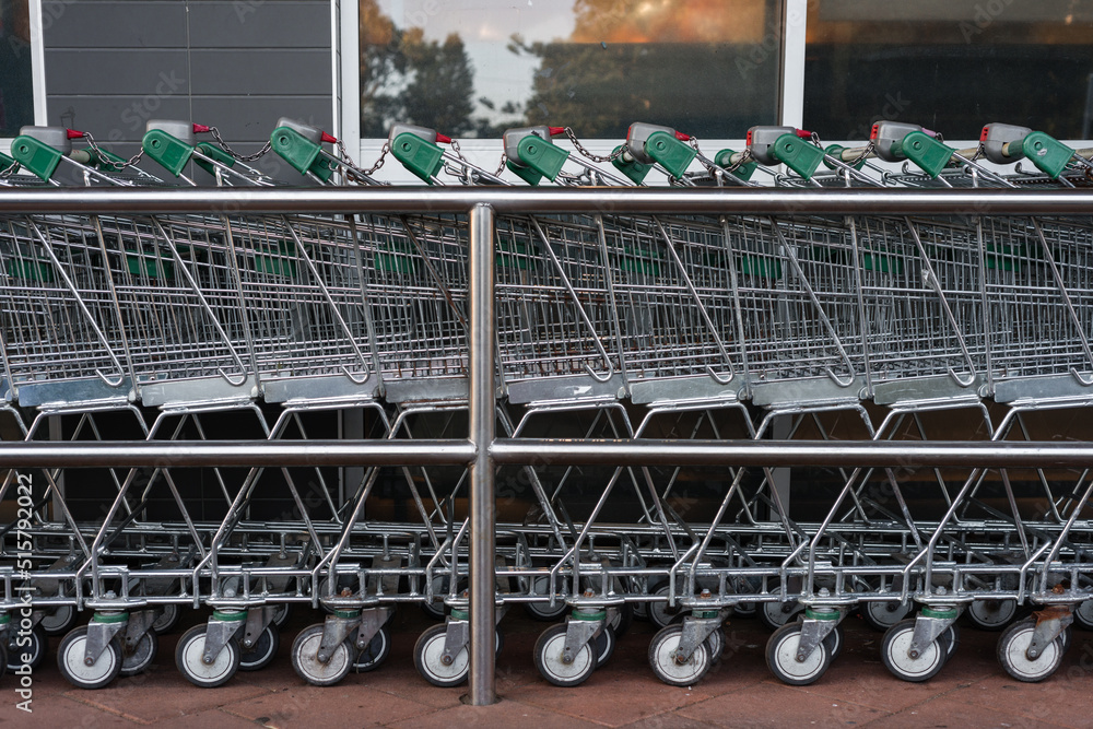shopping trolley Stock Photo Adobe Stock
