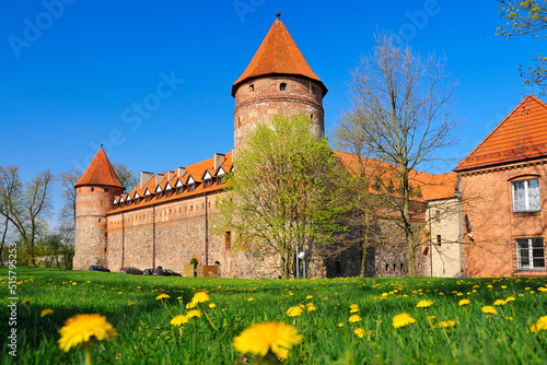 Castle of the Teutonic Order and West Kashubia Museum in town Bytow, Pomeranian Voivodeship, Poland photo