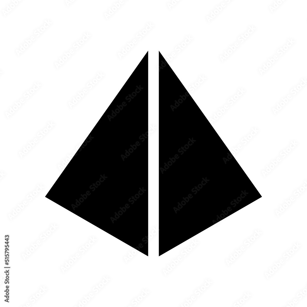 Triangle Icon Vector Symbol Design Illustration Triangle Icon Vector Symbol Design Illustration