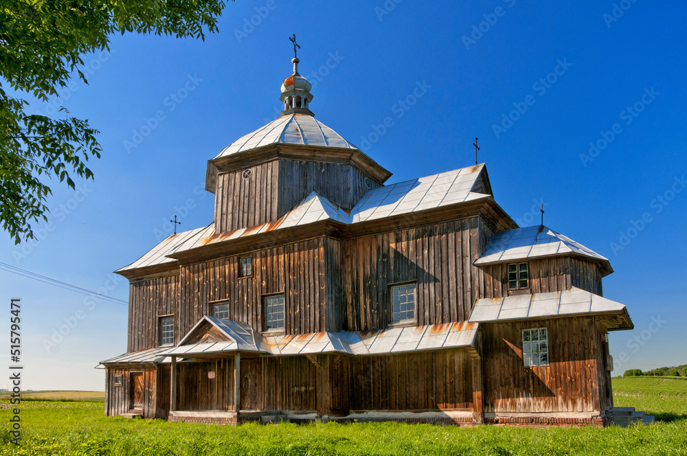 Greek Catholic Orthodox Church of St. Nicholas. Mycow, Lublin Voivodeship, Poland.