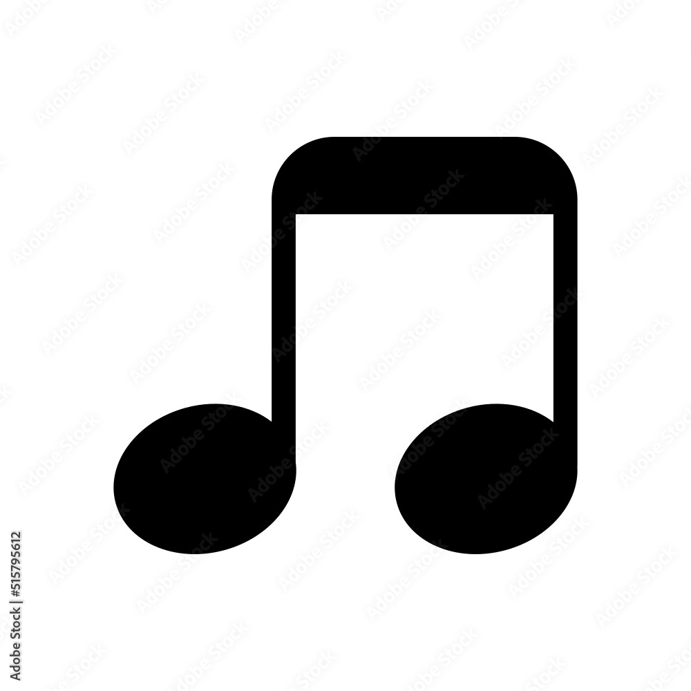 Music Icon Vector Symbol Design Illustration Music Icon Vector Symbol Design Illustration