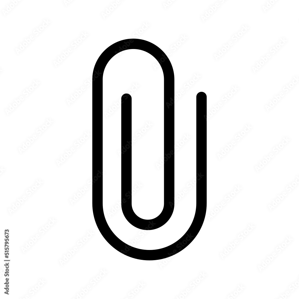 Clip Icon Vector Symbol Design Illustration Clip Icon Vector Symbol Design Illustration