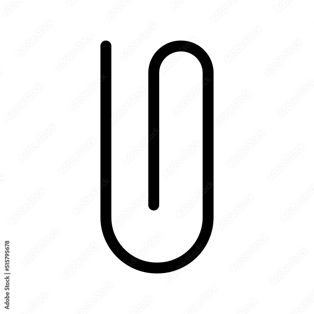 Clip Icon Vector Symbol Design Illustration Clip Icon Vector Symbol Design Illustration