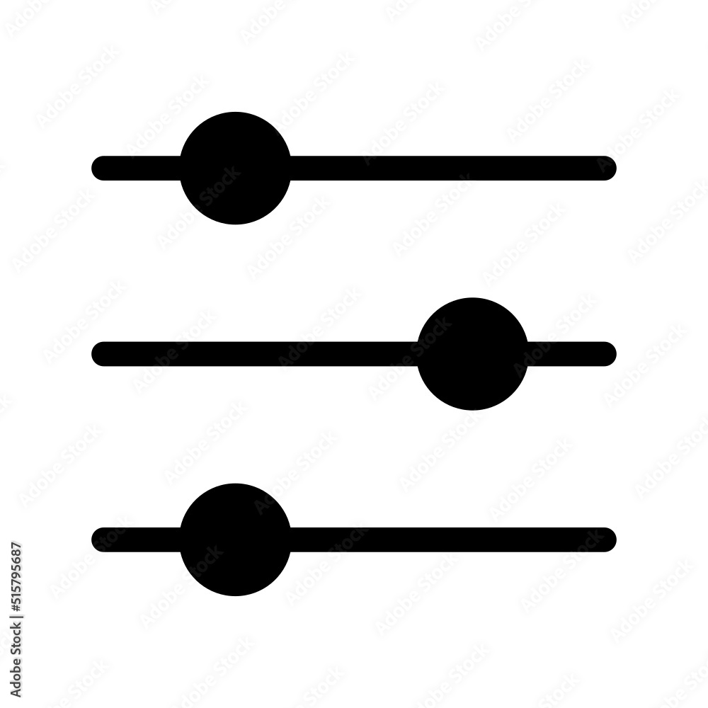 Toggles Icon Vector Symbol Design Illustration Toggles Icon Vector Symbol Design Illustration