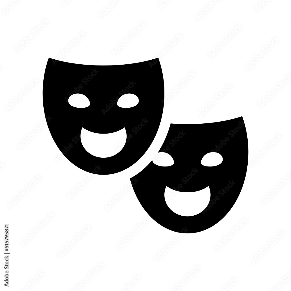 Masks Icon Vector Symbol Design Illustration Masks Icon Vector Symbol Design Illustration