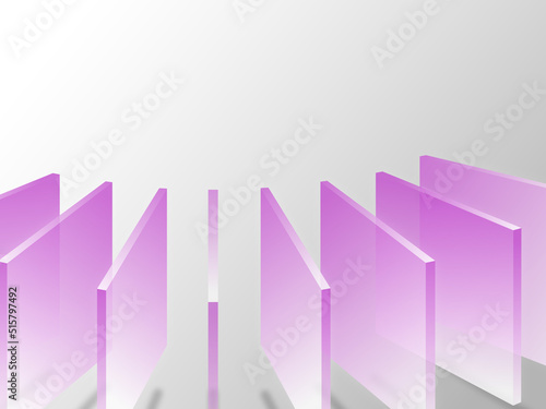 purple board (business graph, plate, surface)