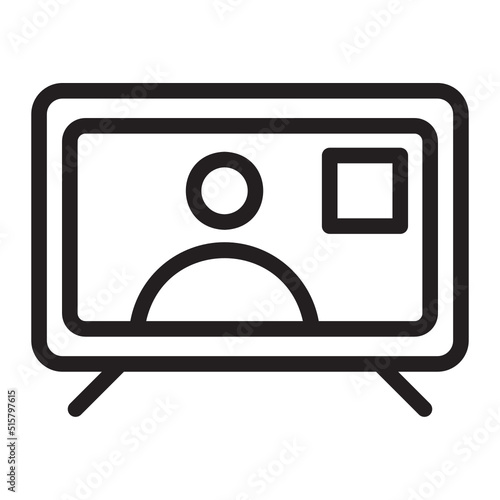 videocall line icon