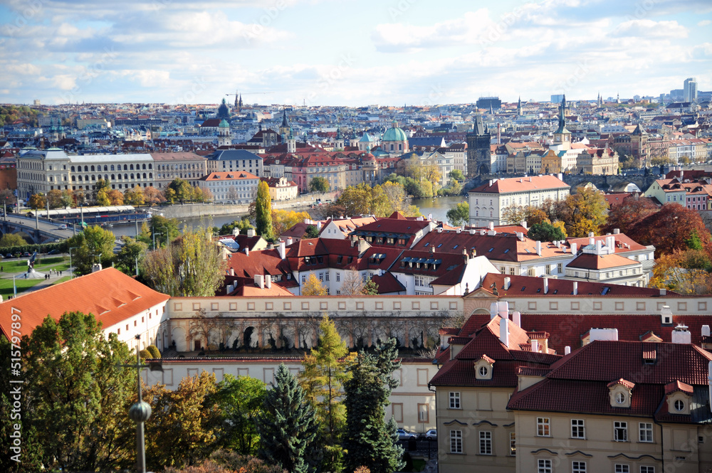 Blick auf die Hauptstadt Prag